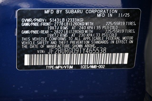 New 2026 Subaru Outback Limited XT AWD/4WD image 21