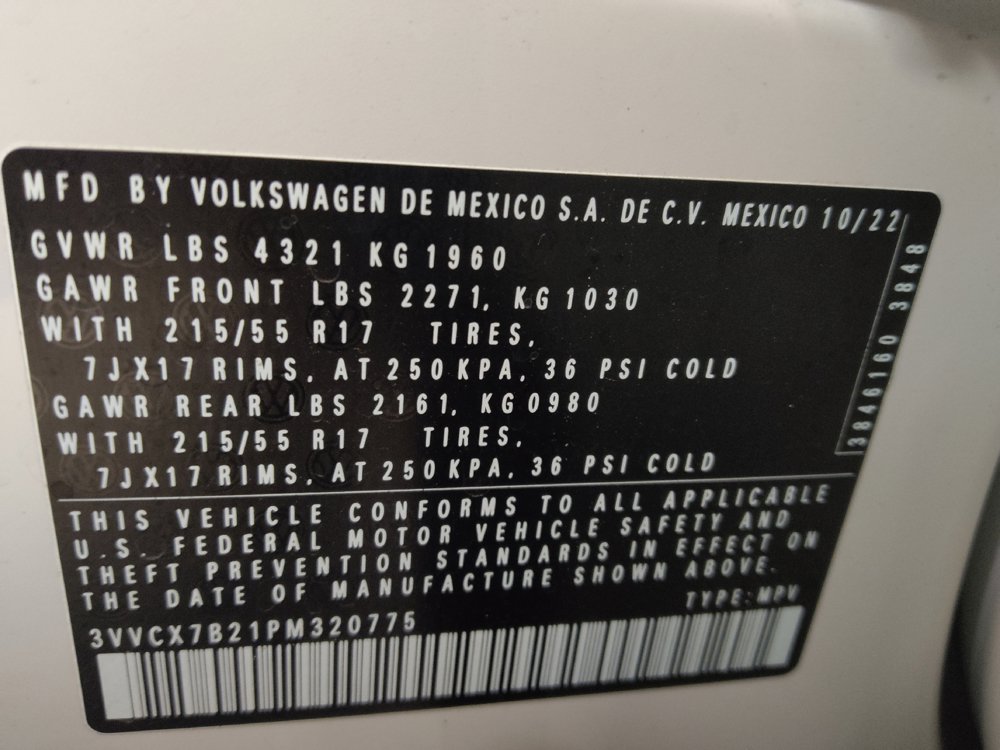 Used 2023 Volkswagen Taos S FWD image 33
