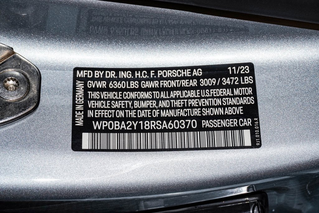 Certified 2024 Porsche Taycan 4 Cross Turismo w/ Premium Package image 32