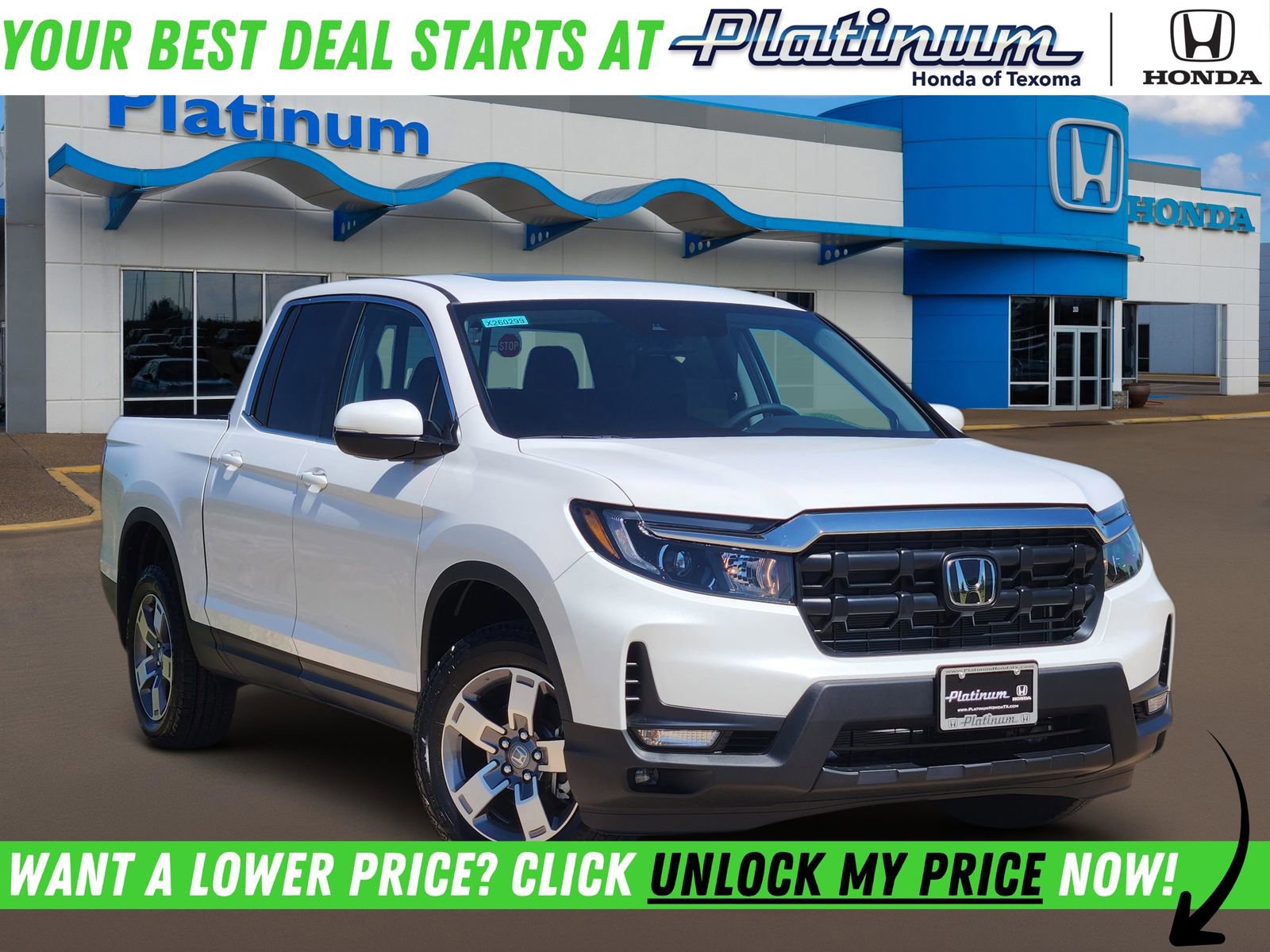 New 2026 Honda Ridgeline RTL