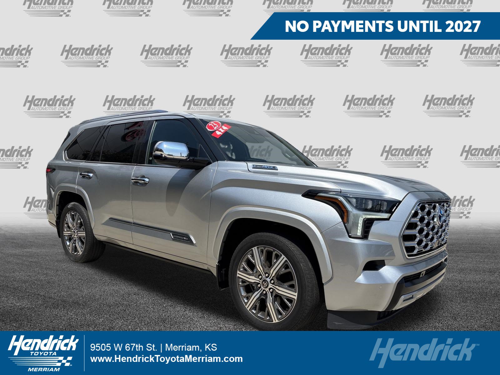 Used 2023 Toyota Sequoia Capstone AWD/4WD video 1