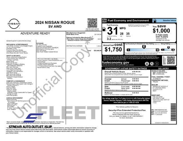 Used 2024 Nissan Rogue SV image 38