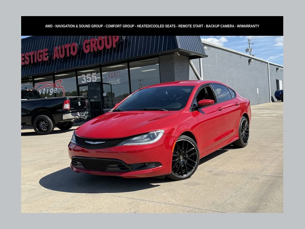 Used 2016 Chrysler 200 S w/ Navigation & Sound Group I