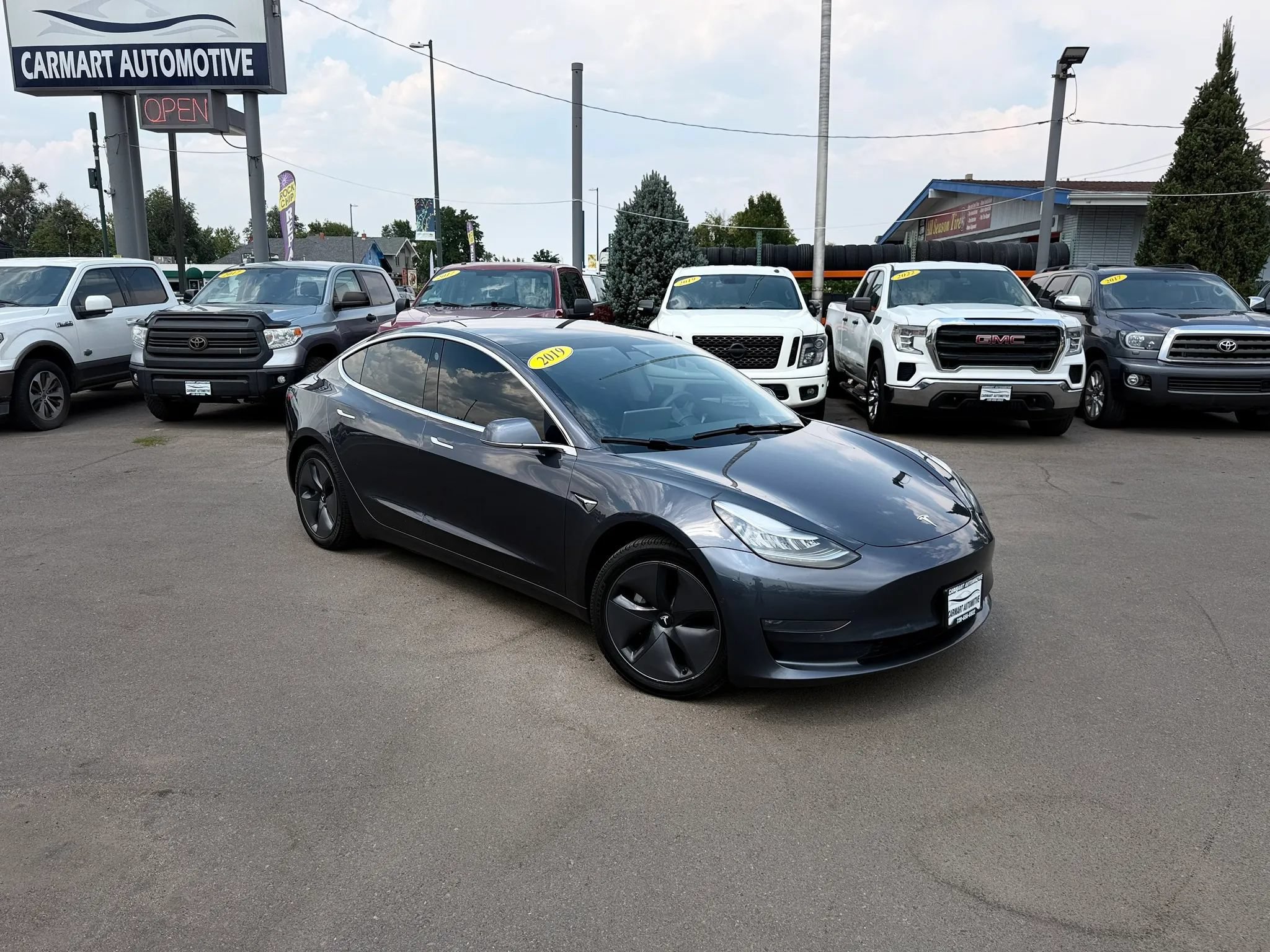 Used 2019 Tesla Model 3 Long Range AWD/4WD image 2