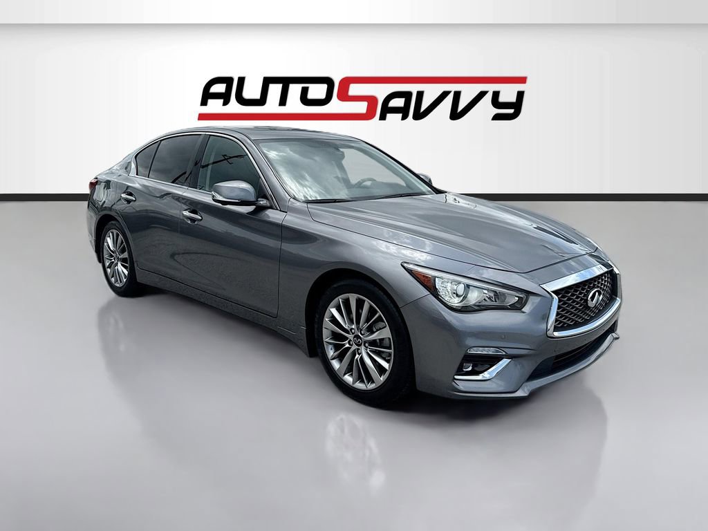 Used 2023 INFINITI Q50 Luxe w/ Cargo Package