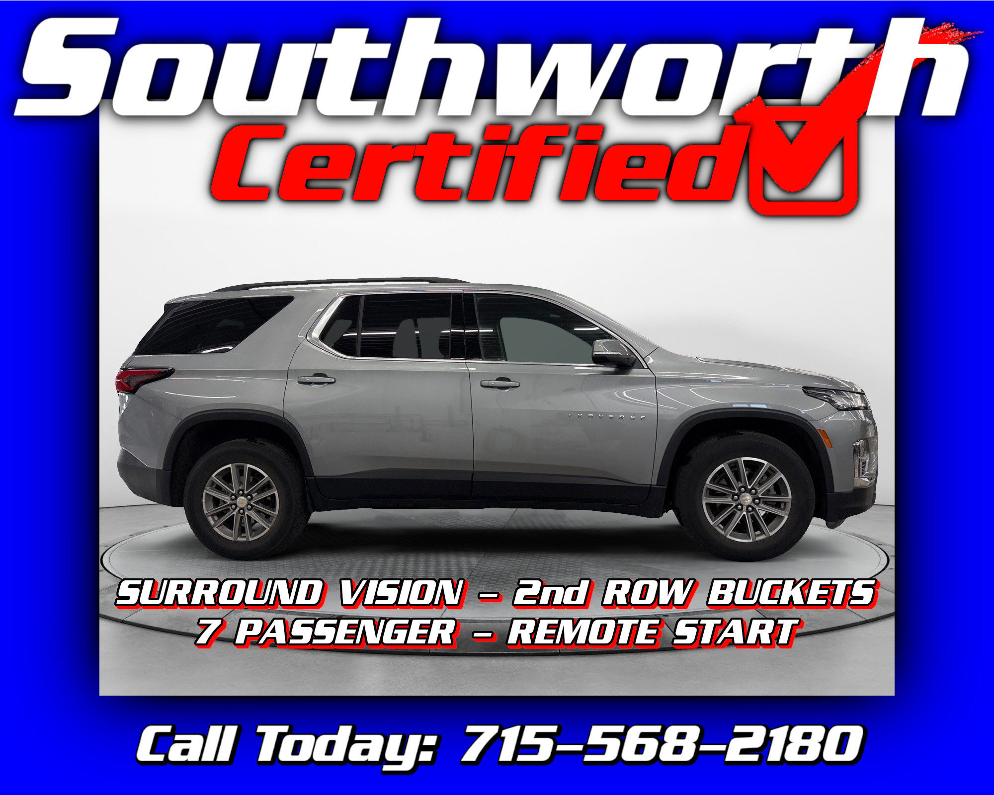 Used 2023 Chevrolet Traverse LT