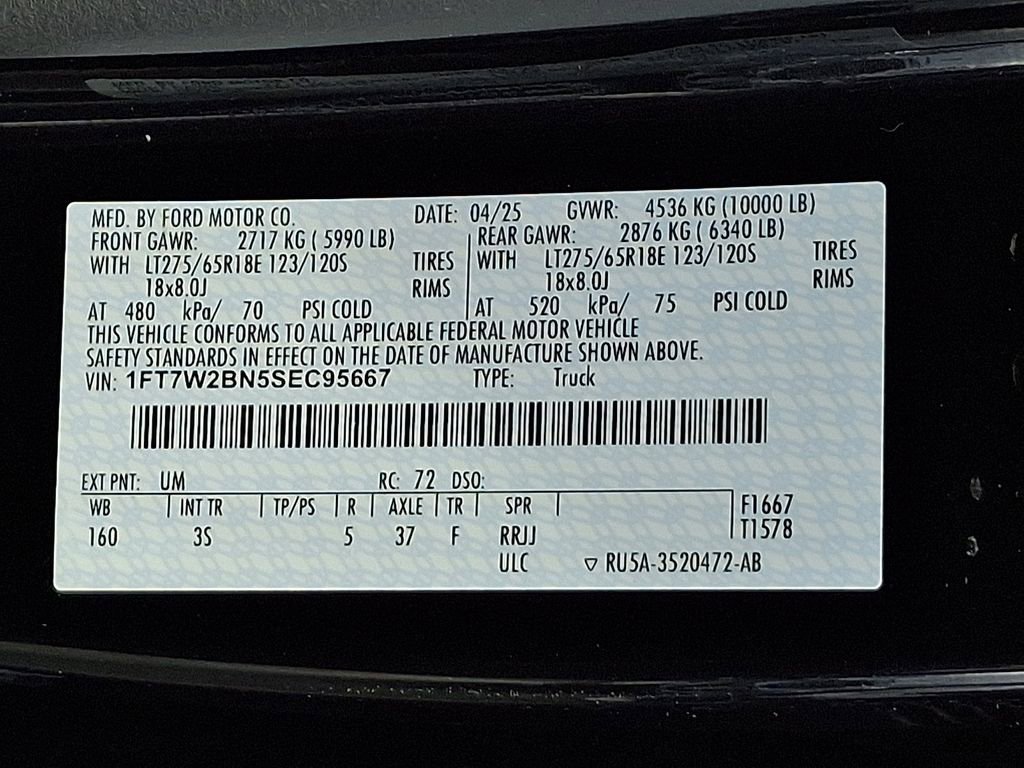 Certified 2025 Ford F250 XLT w/ Snow Plow Prep Package image 28