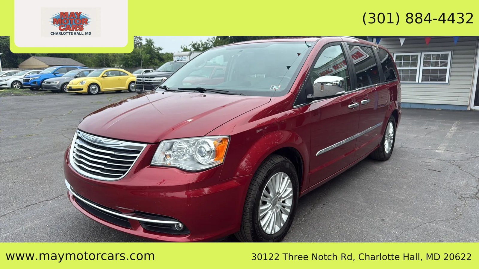 Used 2014 Chrysler Town & Country Limited w/ Luxury Group FWD image 1