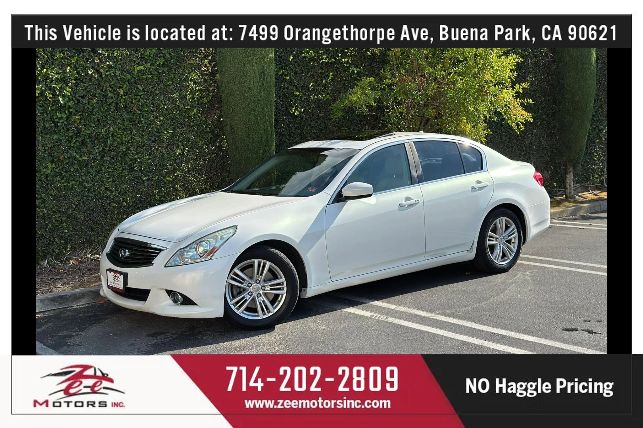 Used 2012 INFINITI G37 Journey w/ Premium Pkg RWD image 13