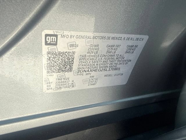 Used 2025 Chevrolet Equinox LT w/ Safety and Technology Package FWD image 14