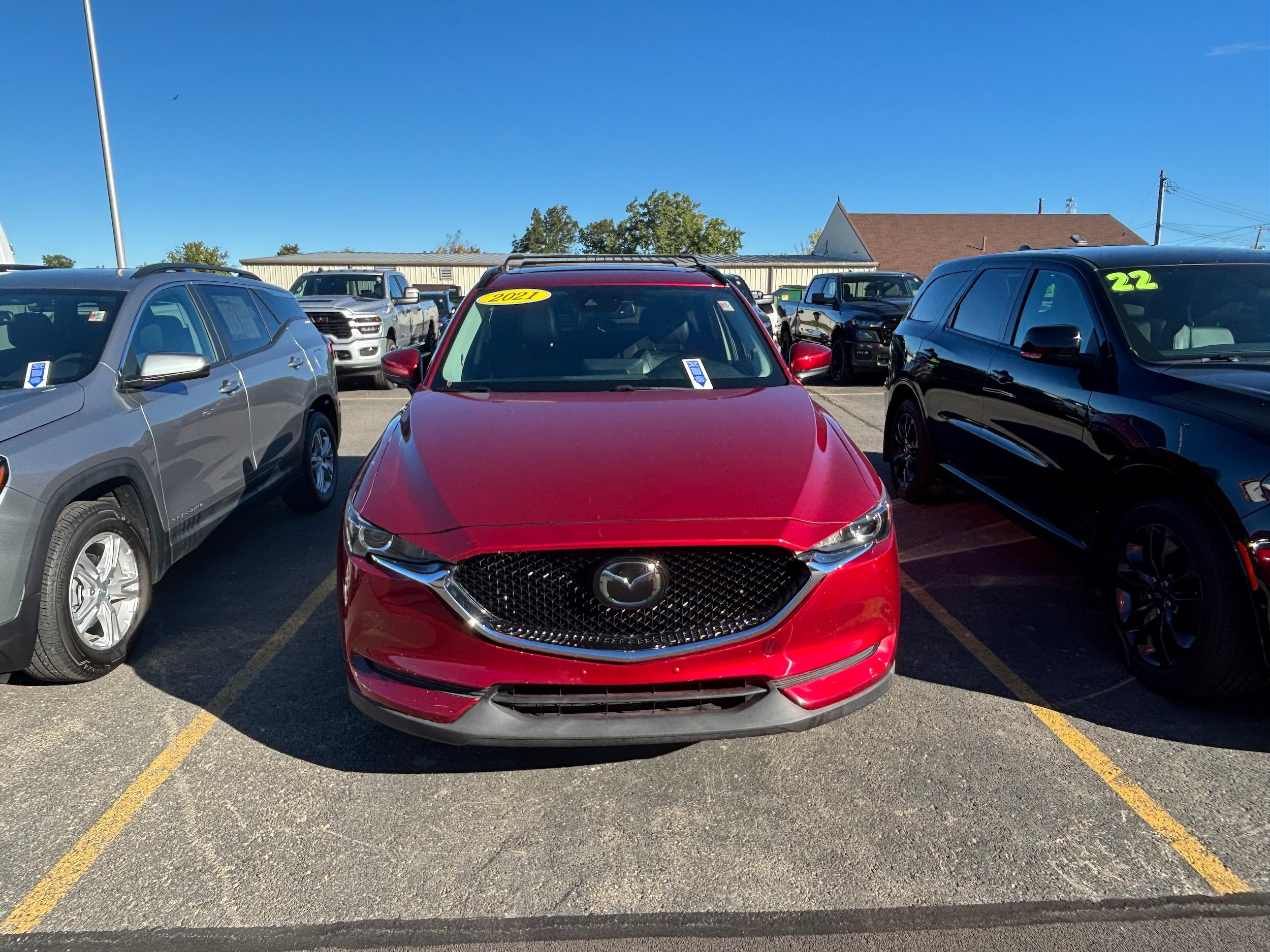 Used 2021 MAZDA CX-5 Touring w/ Touring Preferred SV Package AWD/4WD image 3