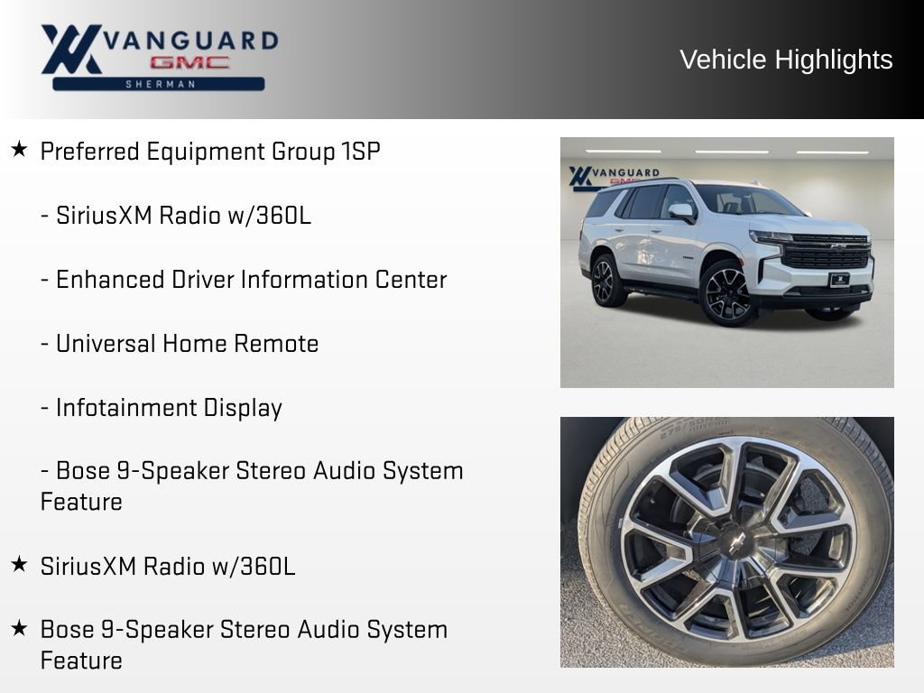 Used 2022 Chevrolet Tahoe RST w/ Luxury Package RWD image 16