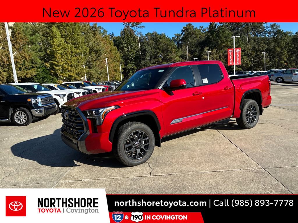 New 2026 Toyota Tundra Platinum