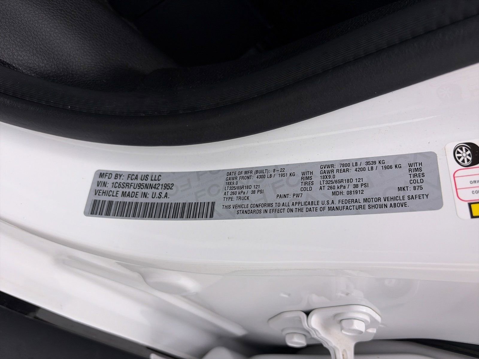 Used 2022 RAM 1500 TRX w/ TRX Level 1 Equipment Group image 40