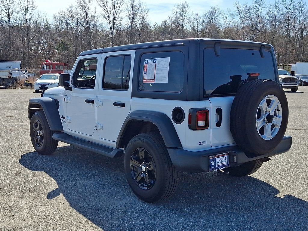 Used 2021 Jeep Wrangler Unlimited Sport image 8