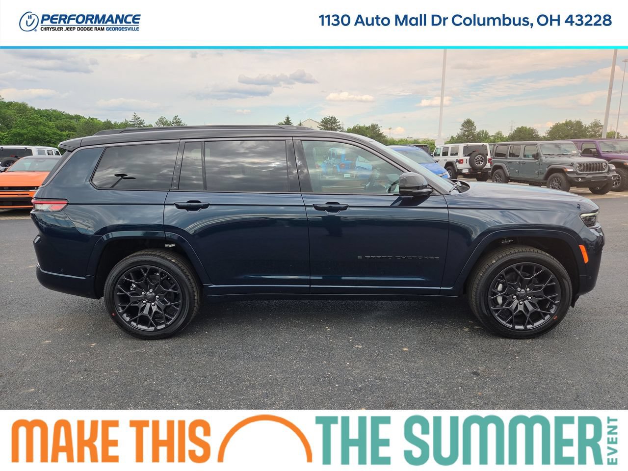 New 2026 Jeep Grand Cherokee L Summit w/ Obsidian Package AWD/4WD image 8