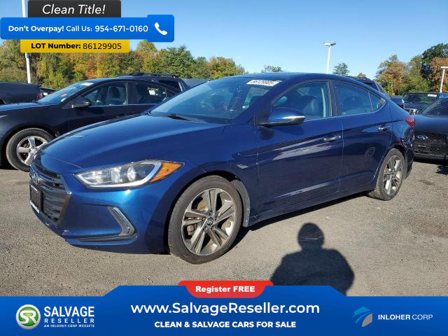 Used 2017 Hyundai Elantra Limited w/ Limited Tech Package 04