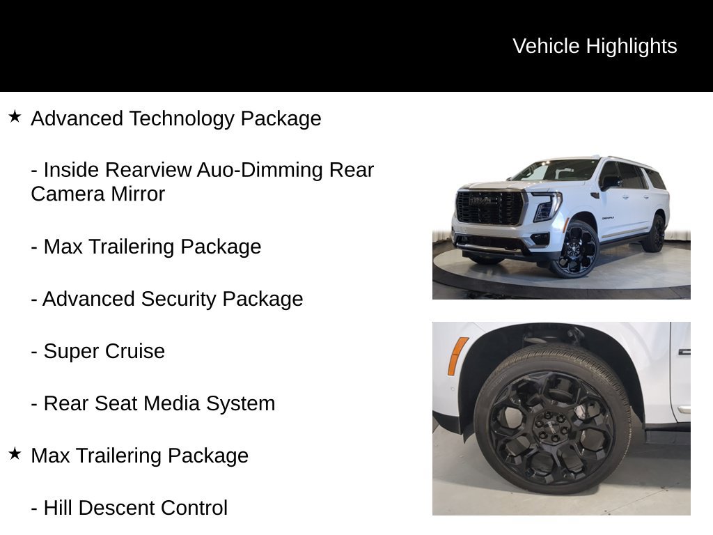 Used 2026 GMC Yukon XL Denali w/ Denali Reserve Package AWD/4WD image 19