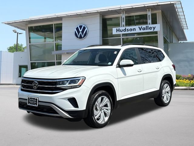 Certified 2023 Volkswagen Atlas SE w/ Panoramic Sunroof Package AWD/4WD image 1