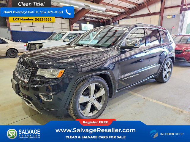 Used 2015 Jeep Grand Cherokee Overland