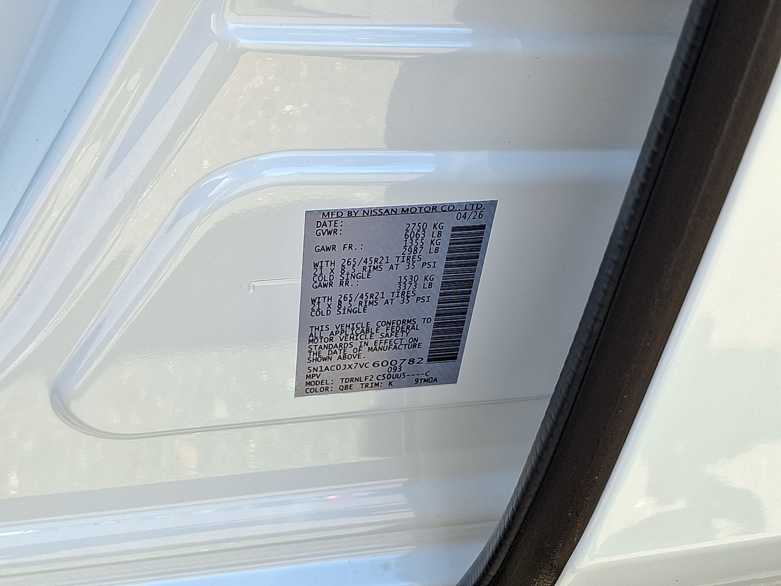 New 2027 INFINITI QX65 Autograph AWD/4WD image 20