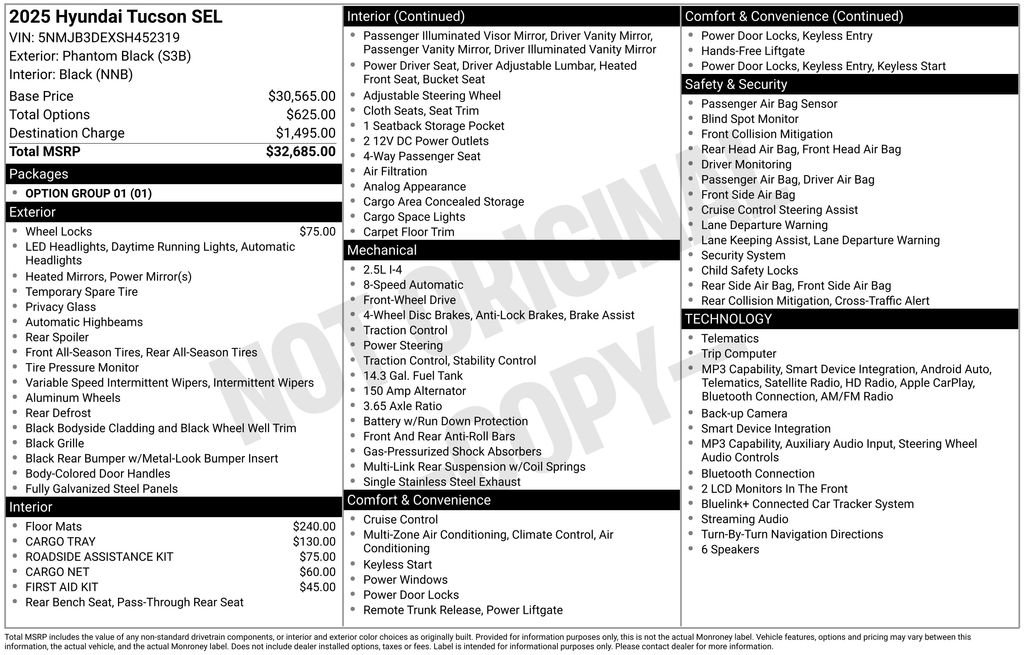 Certified 2025 Hyundai Tucson SEL FWD image 5
