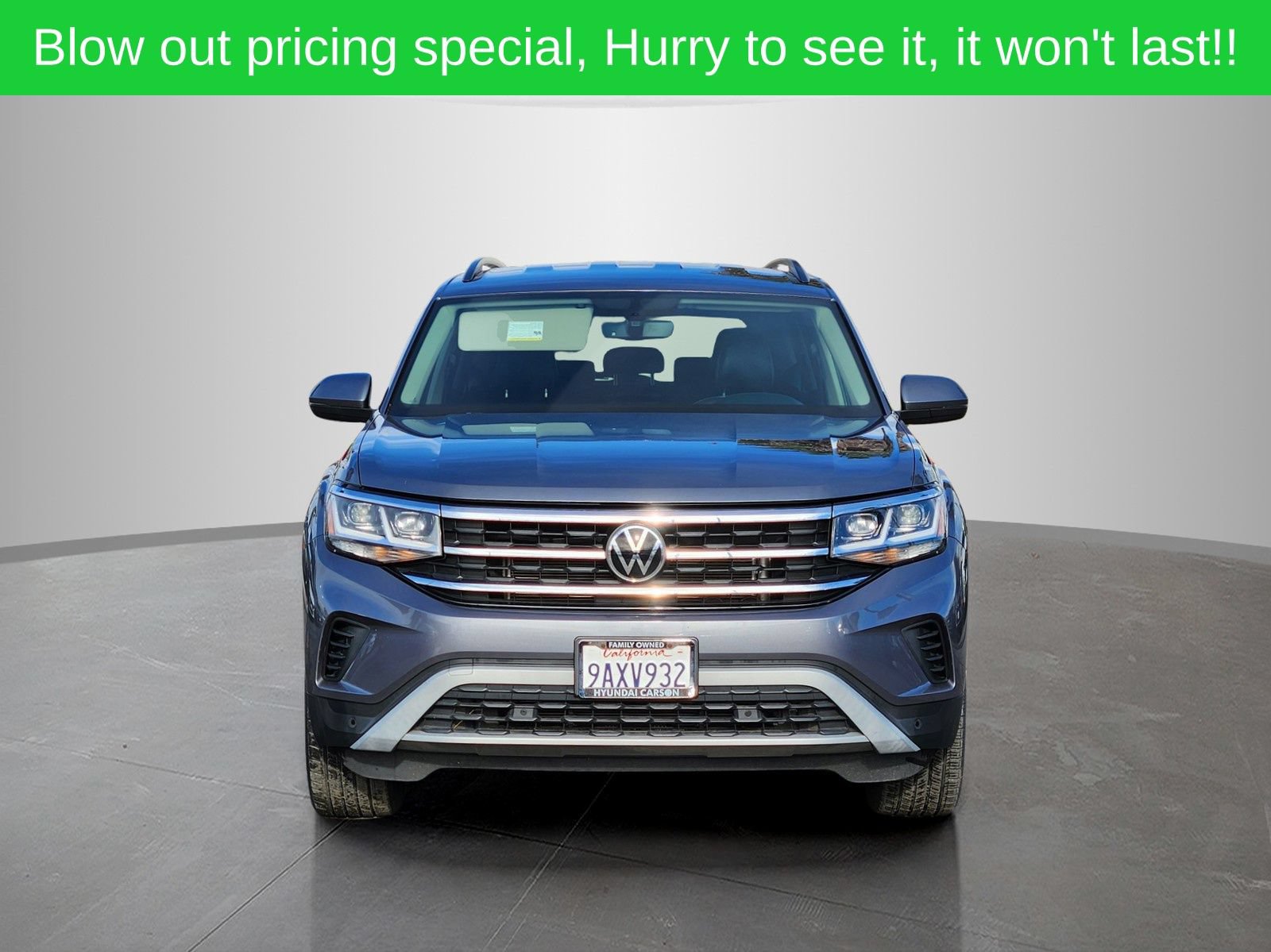 Used 2022 Volkswagen Atlas SE AWD/4WD image 2