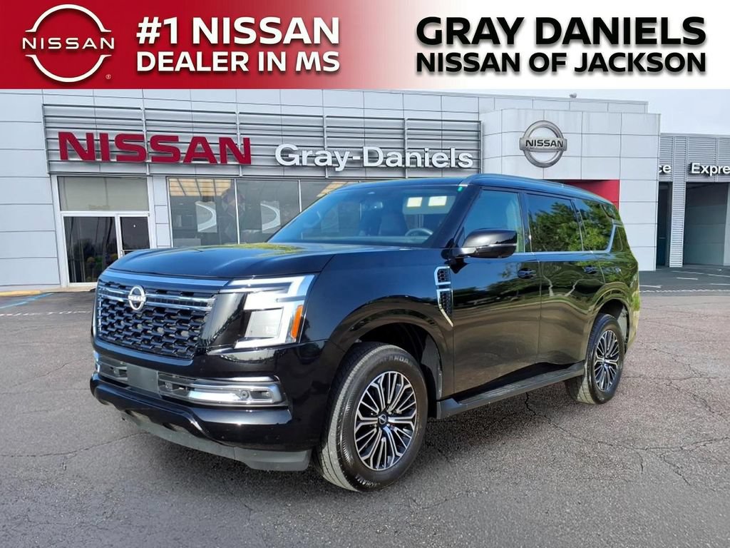 Certified 2025 Nissan Armada SL w/ Captain's Chari Seat Package RWD image 4