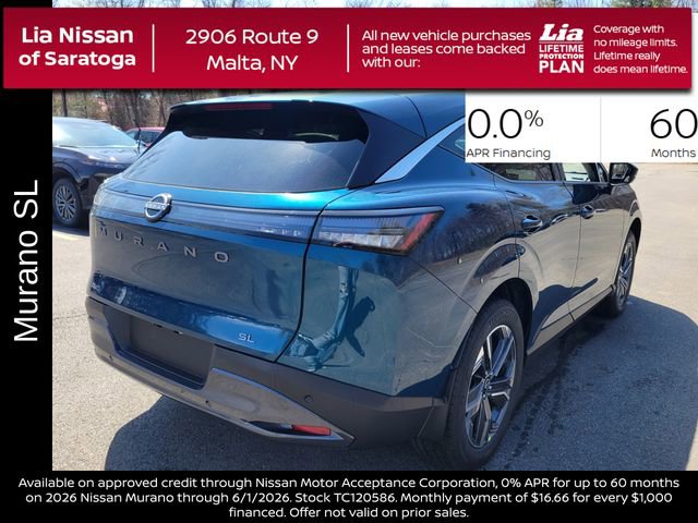 New 2026 Nissan Murano SL AWD/4WD image 3