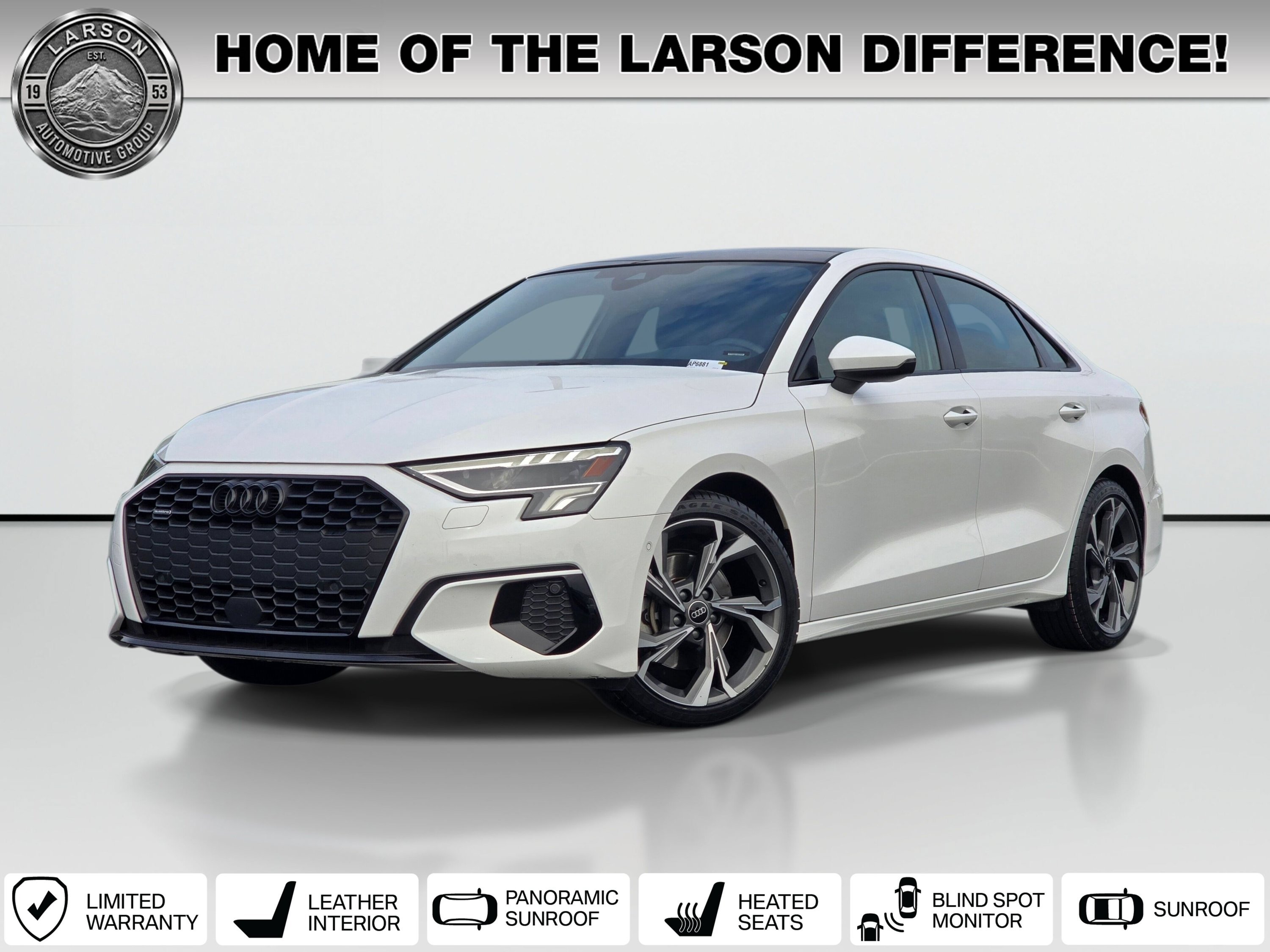 Used 2023 Audi A3 2.0T Premium Plus w/ Premium Plus Package AWD/4WD image 1