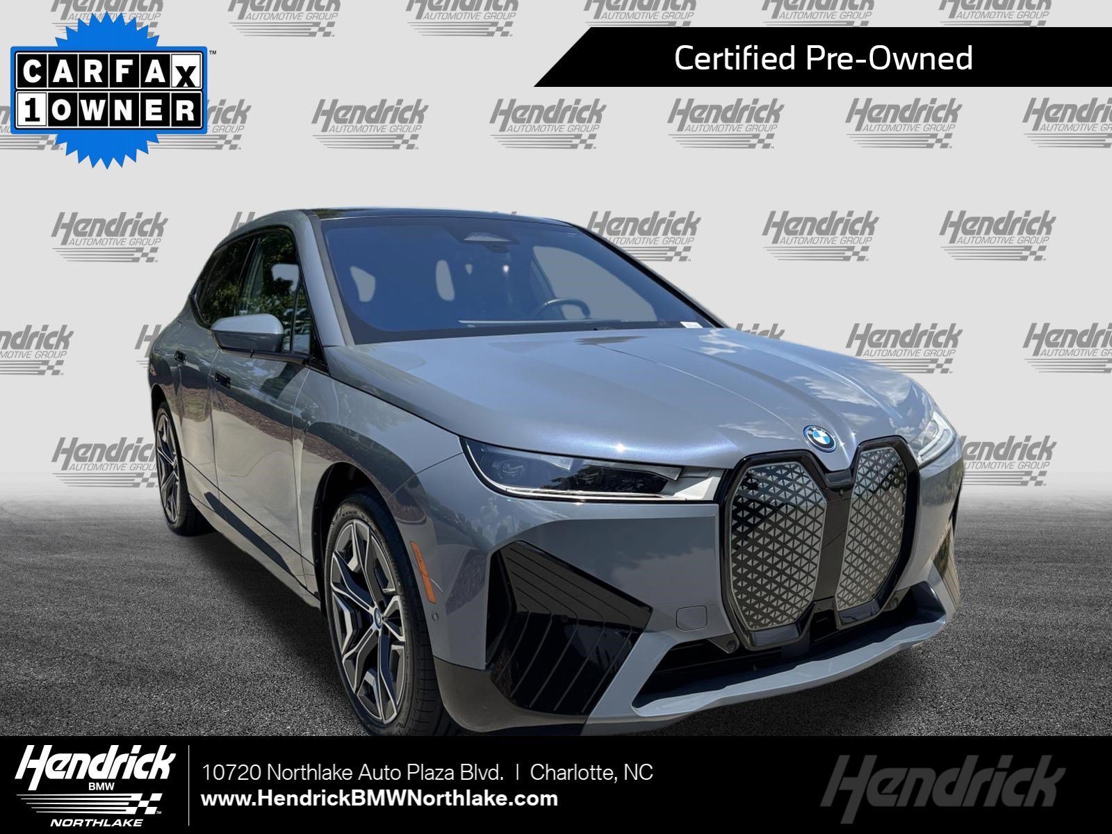 Certified 2024 BMW iX xDrive50 w/ Sport Package AWD/4WD image 1