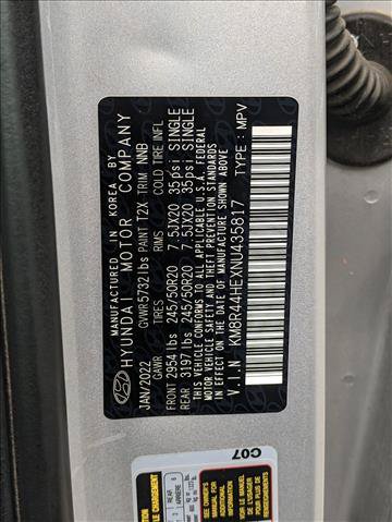 Used 2022 Hyundai Palisade SEL w/ 8P Bench Seat Package FWD image 25