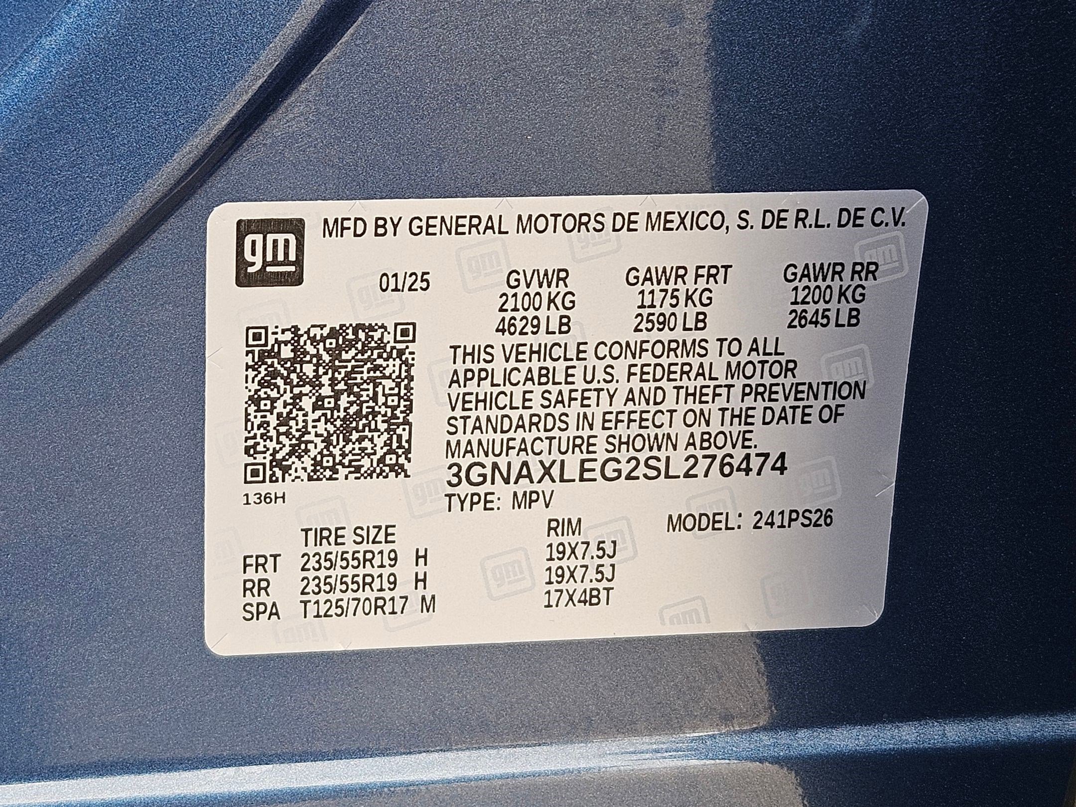 Used 2025 Chevrolet Equinox RS w/ Convenience Package III image 32