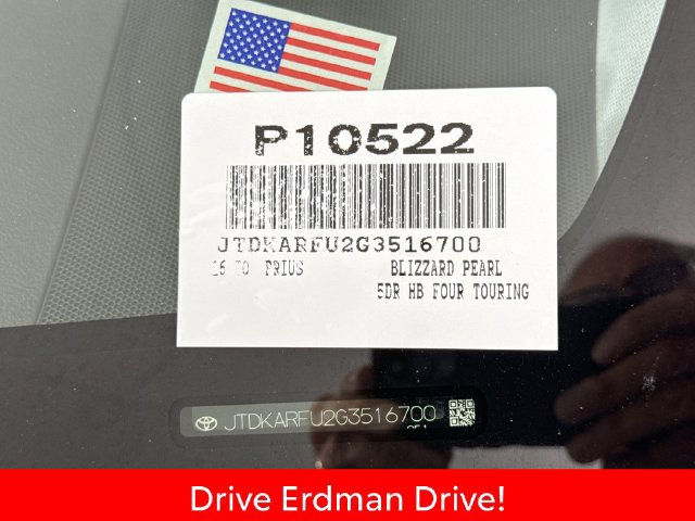 Certified 2016 Toyota Prius Four Touring FWD image 31
