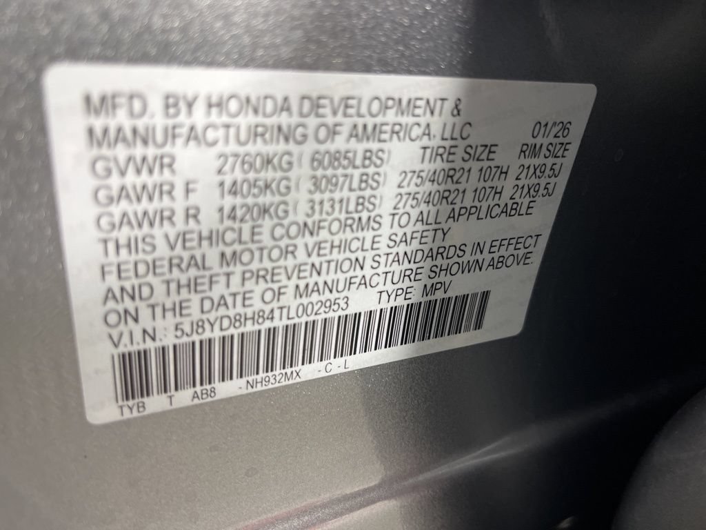 Certified 2026 Acura MDX Type S w/ Advance Package AWD/4WD image 39