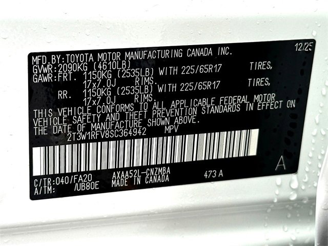 New 2025 Toyota RAV4 XLE image 23