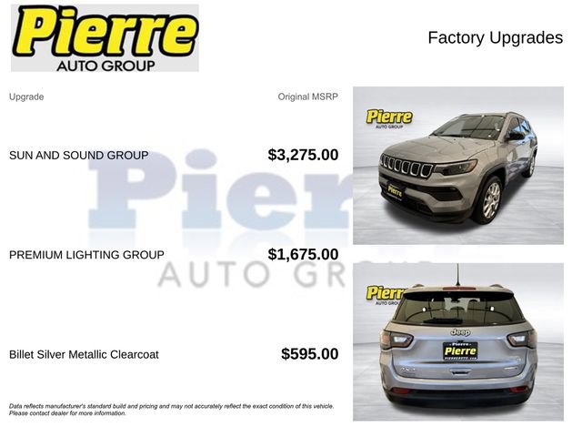 Used 2023 Jeep Compass Latitude w/ Sun and Sound Group image 13