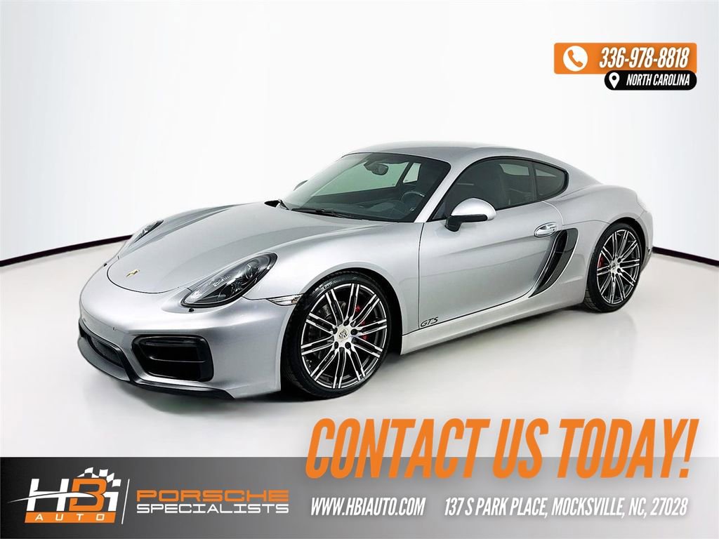 Used 2015 Porsche Cayman GTS