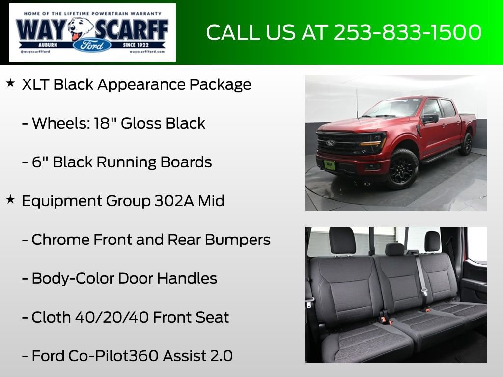 New 2026 Ford F150 XLT w/ Equipment Group 302A MID image 12