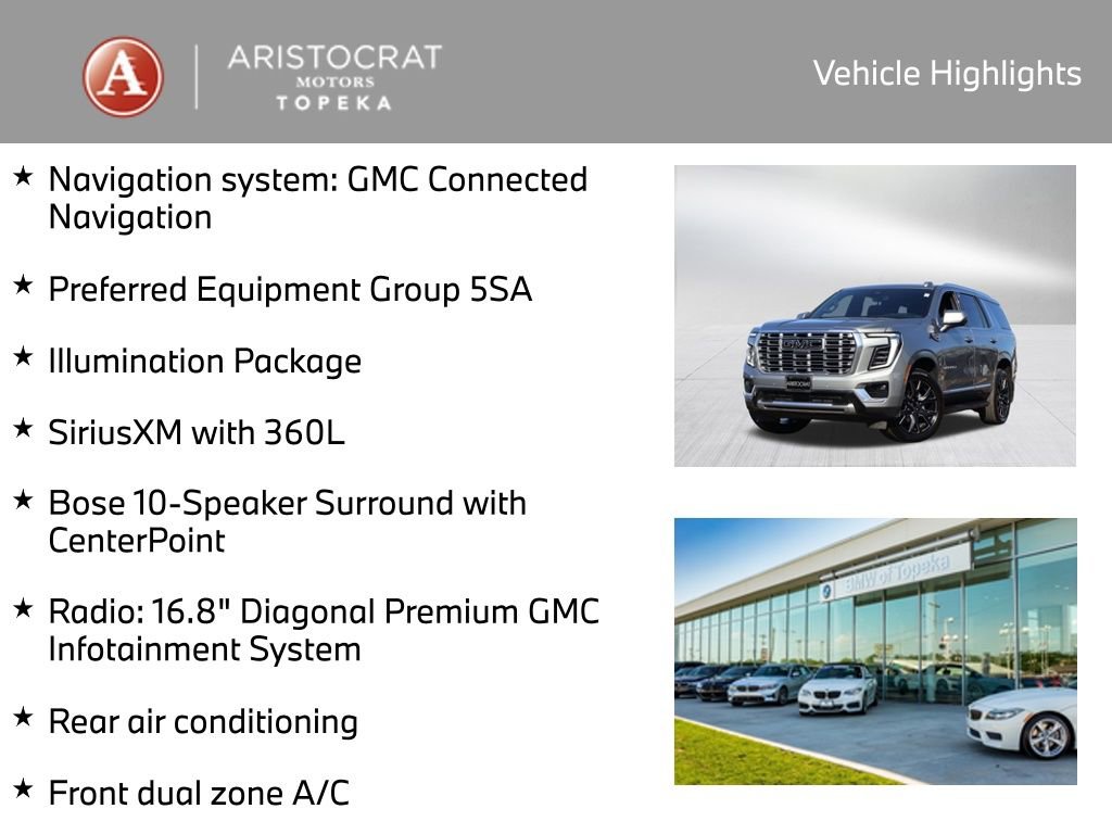Used 2026 GMC Yukon Denali w/ LPO, Illumination Package image 2