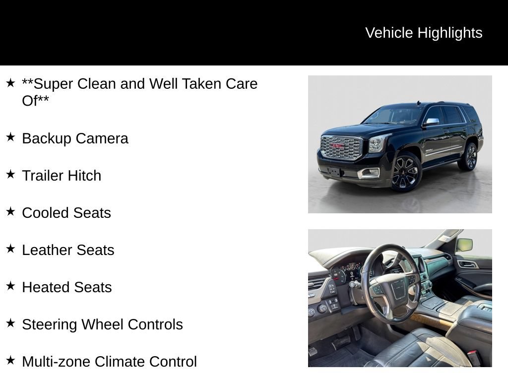 Used 2020 GMC Yukon Denali w/ Denali Ultimate Black Edition AWD/4WD image 11