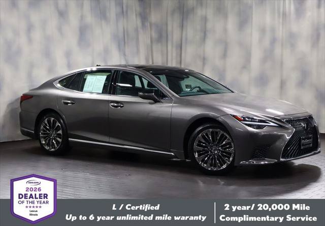 Certified 2021 Lexus LS 500 AWD w/ Interior Upgrade Package image 1