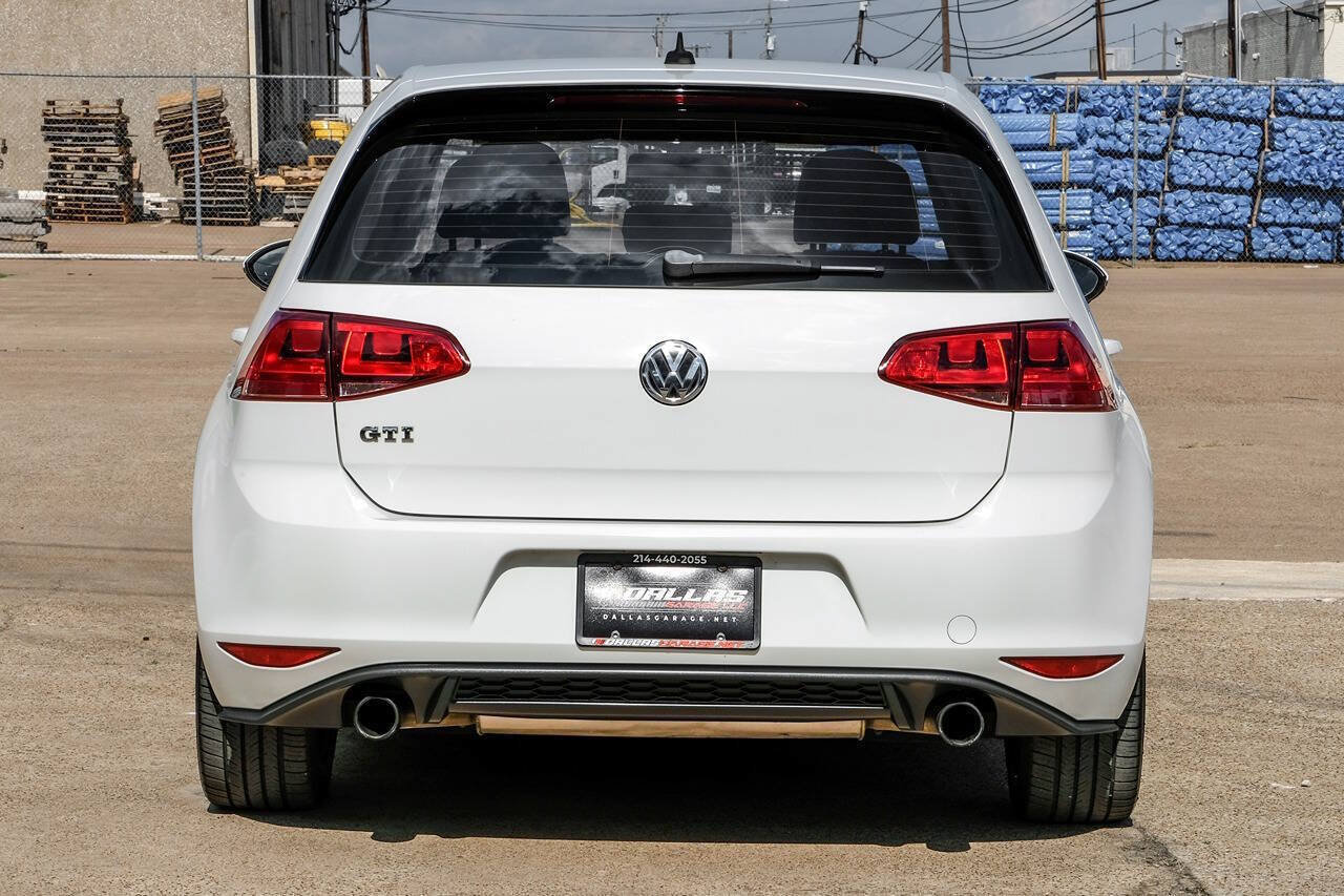 Used 2016 Volkswagen GTI SE w/ Lighting Package (SEL) FWD image 10