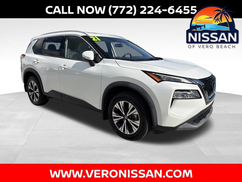 Certified 2021 Nissan Rogue SV w/ Premium Package FWD image 1