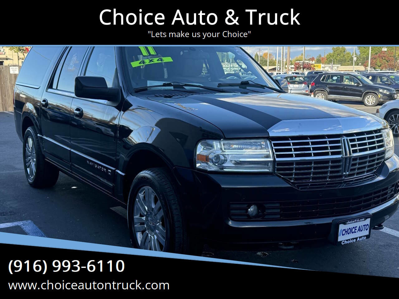Used 2011 Lincoln Navigator L 4WD w/ 101A Rapid Spec Order Code