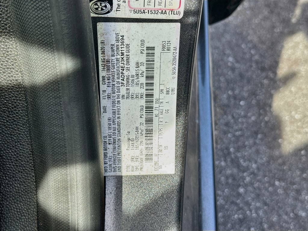 Used 2019 Ford Fiesta SE FWD image 5