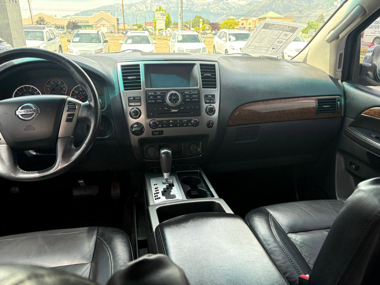 Used 2014 Nissan Armada Platinum w/ 2nd Row Captain Seat Package image 11