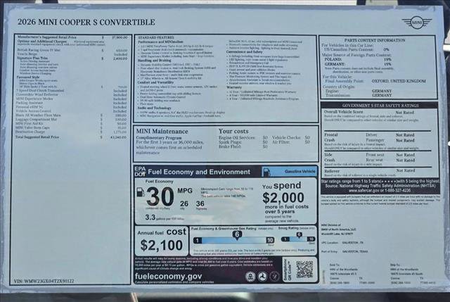 Used 2026 MINI Cooper S FWD image 18