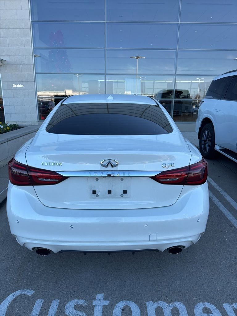 Used 2021 INFINITI Q50 Luxe image 8