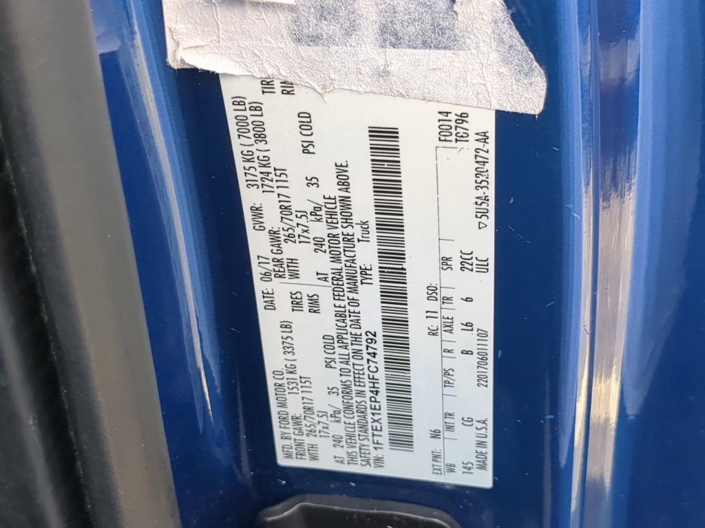 Used 2017 Ford F150 XL w/ Equipment Group 101A Mid image 34